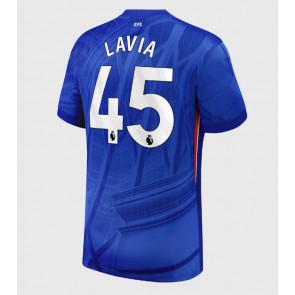 Chelsea Romeo Lavia #45 Primera Equipación 2025-26 Manga Corta